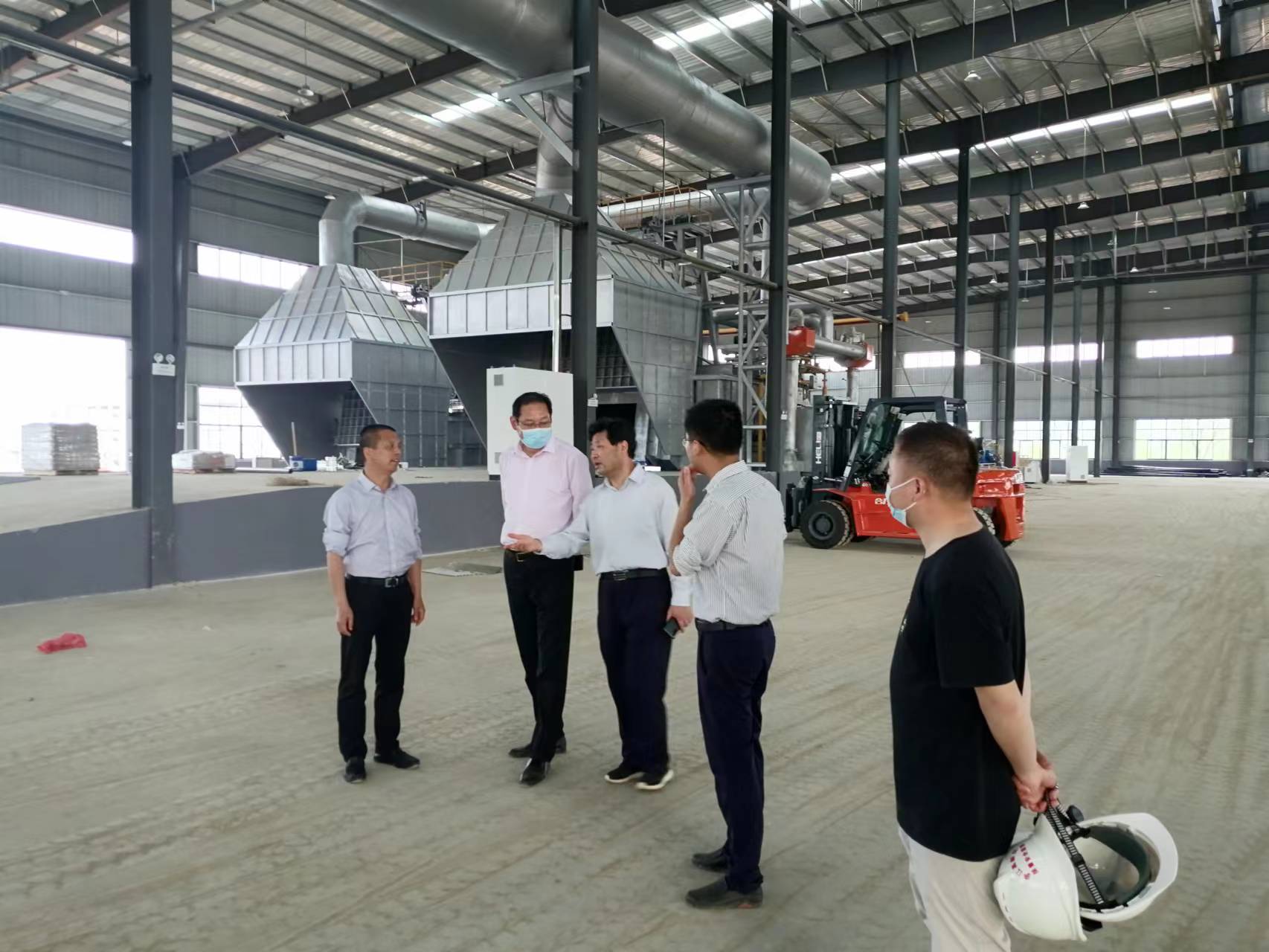 縣政協(xié)領(lǐng)導(dǎo)一行來公司調(diào)研